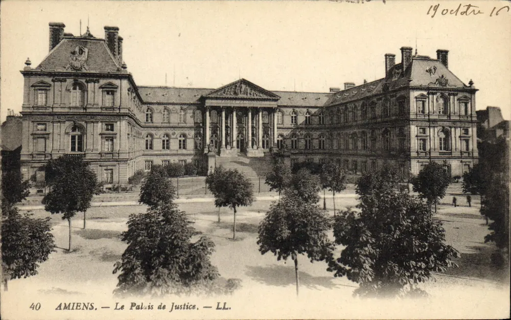 Amiens — Het Paleis van Justitie — LL. nr. 40 - Voorkant