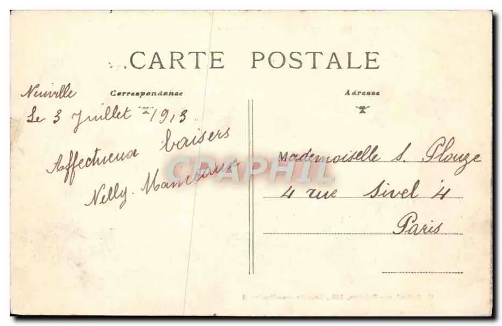 Montreuil-sur-Mer — Die Königsmühlen — Delattre, Verlag, Neuville-sous-Montreuil - Rückseite