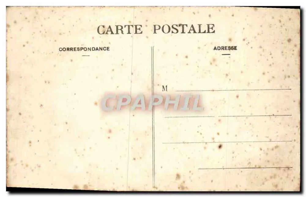 NANCY - Kasernen Thiry (das 3. Bataillon des 20. Infanterieregiments) - Rückseite