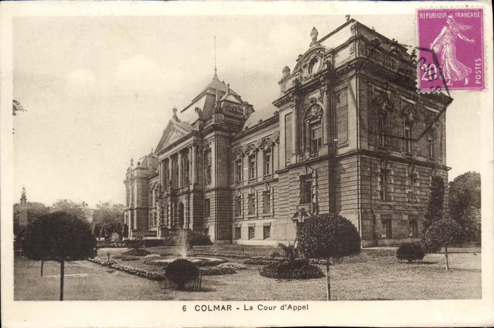 Colmar - A Cour d'Appel — editor Becco, n°6 - Frente