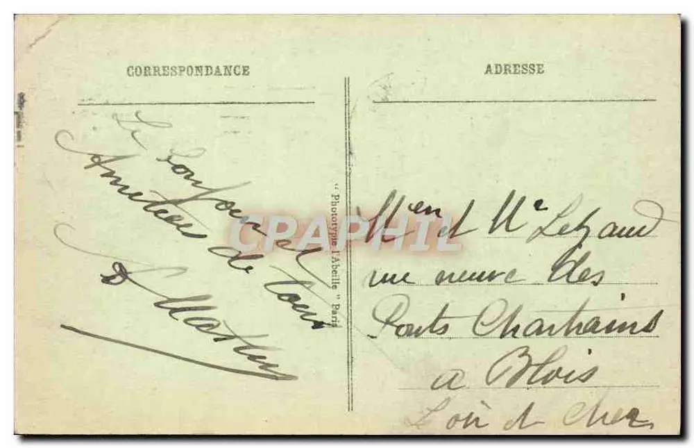 Paris - O Hotel de Ville — A Prefeitura — L'Anseille Paris - Verso