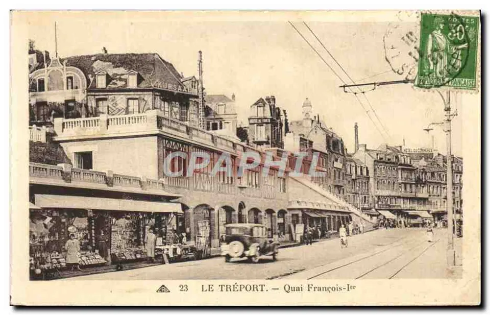 Le Tréport — Quai François-Ier — Verlag C. Alascienne des Arts Photographiques - Vorderseite