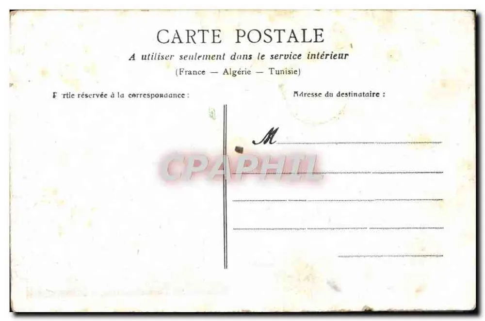 O Primeiro Aviso — R.S.C. Paris - Verso