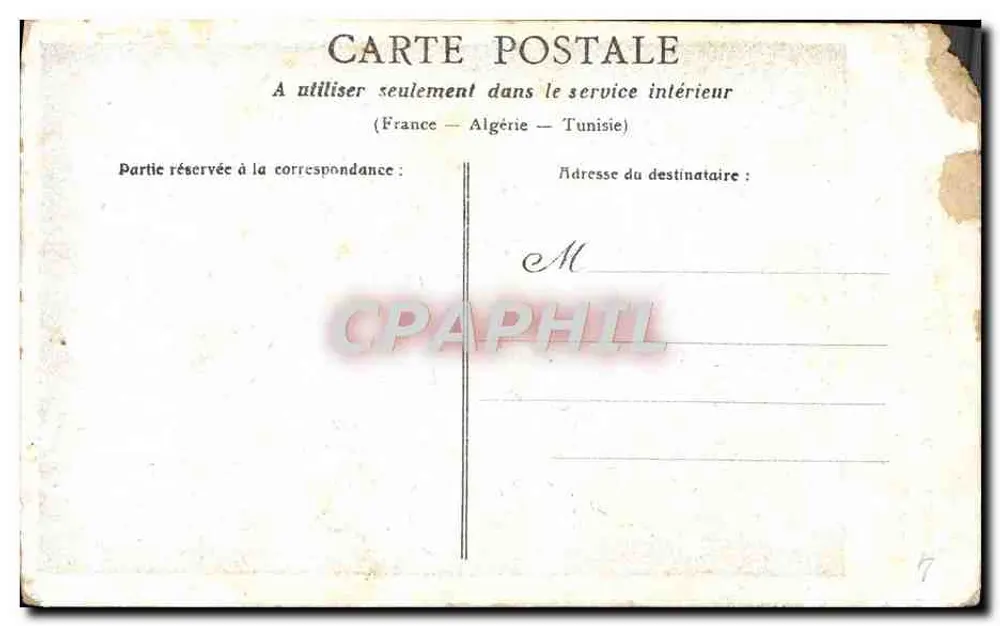 Dia Feliz — Proposta de Casamento — P.S.C. Paris - Verso