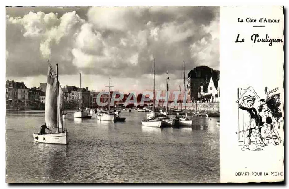 Le Pouliguen — La Côte d'Amour — Éditions Jansol, N° 429/1161 - Vorderseite