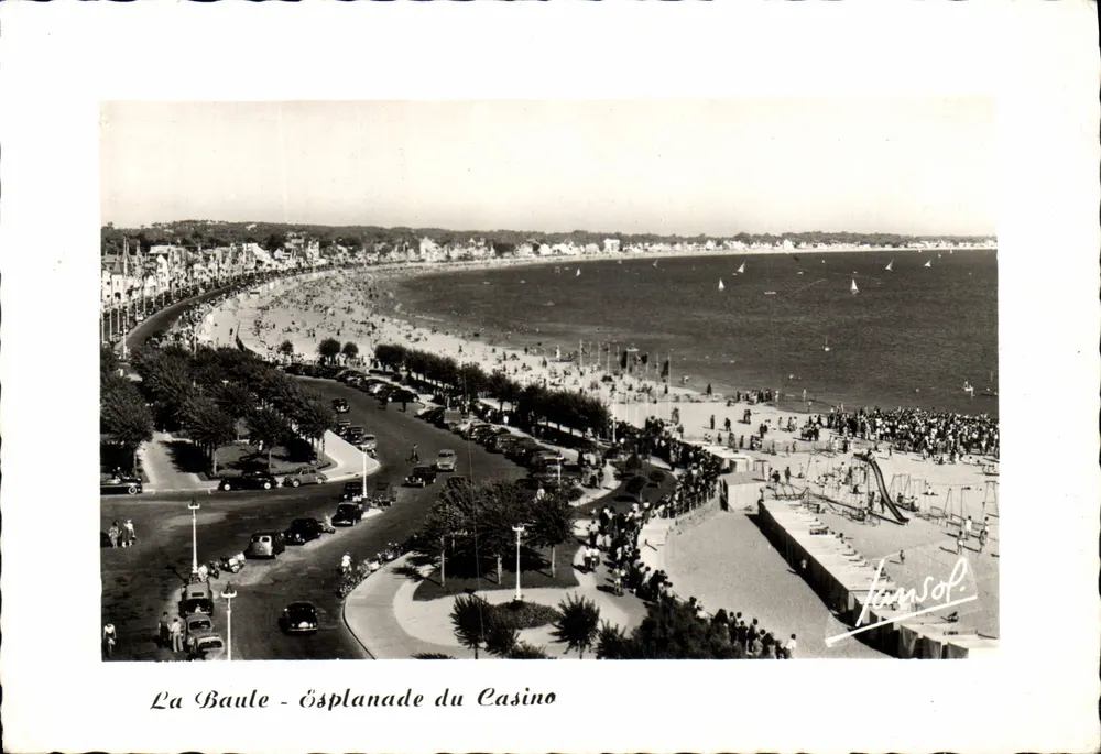 La Baule — Esplanade du Casino — Éditions Photographiques Janssop - Awers
