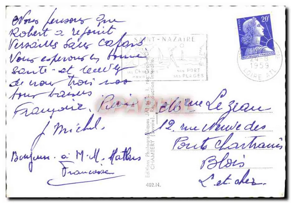 La Baule — Esplanade du Casino — Éditions Photographiques Janssop - Rewers
