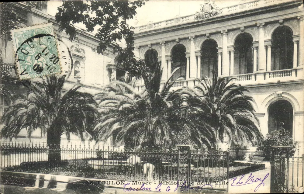 Toulon - Museu - Biblioteca da Cidade — Editor Le Mory - Frente