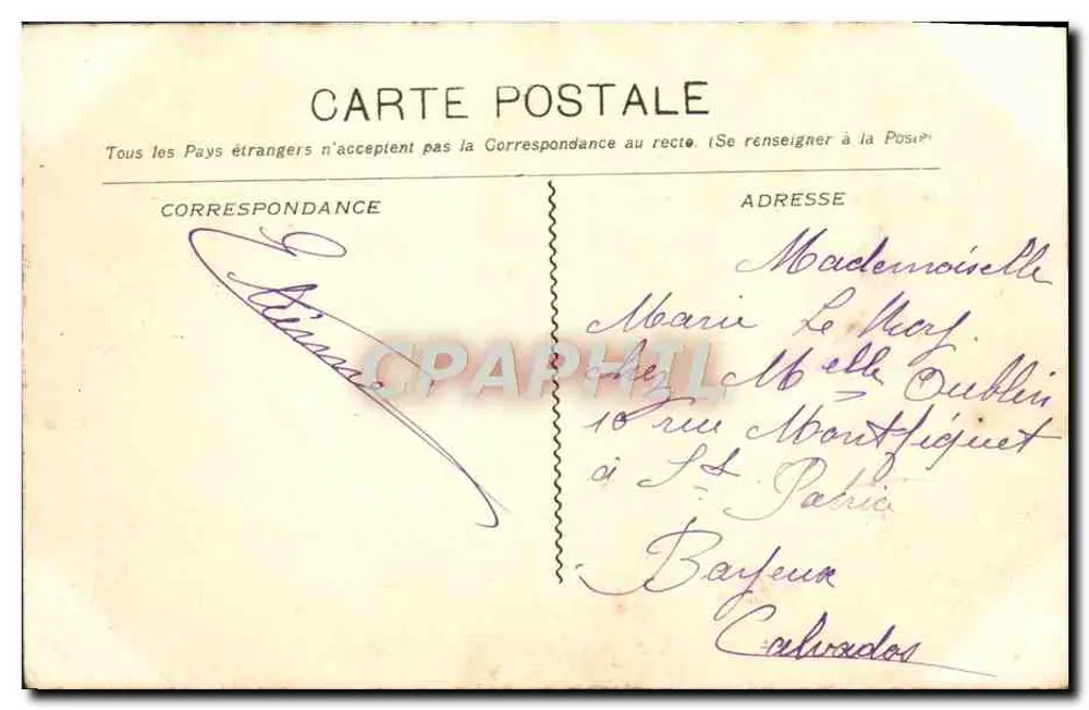 Toulon - Museu - Biblioteca da Cidade — Editor Le Mory - Verso