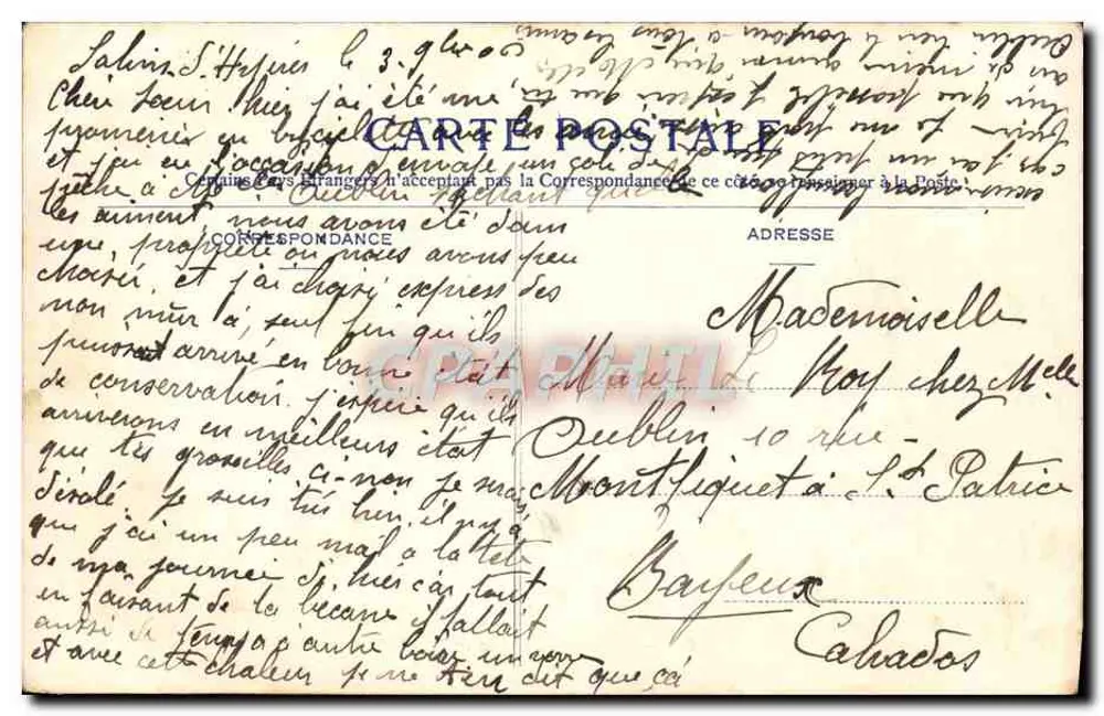 Um tiro de canhão de 14 cm — 636 — Editor Bougault - Verso