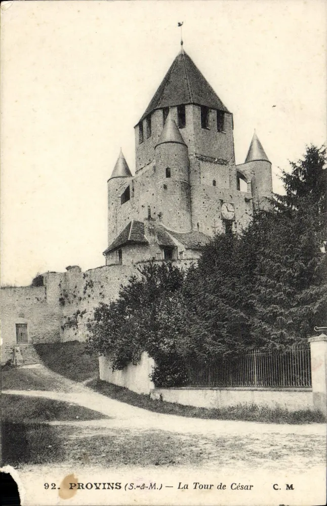 Provins — La Tour de César — C.M. éditeur - Frente