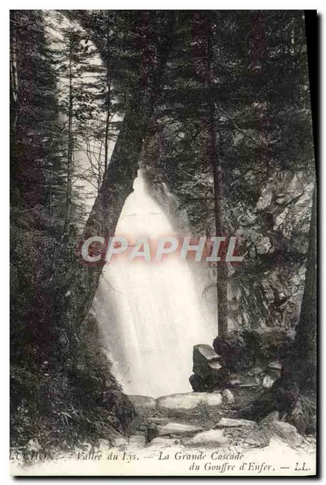 Luchon — Vallée du Lys — La Grande Cascade du Gouffre d'Enfer — LL. Éditeur LL. - Vorderseite