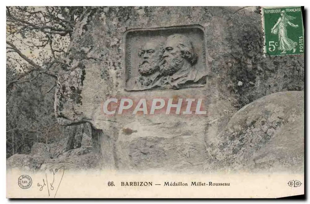 Barbizon — Medalha Millet-Rousseau — Edições EID - Frente