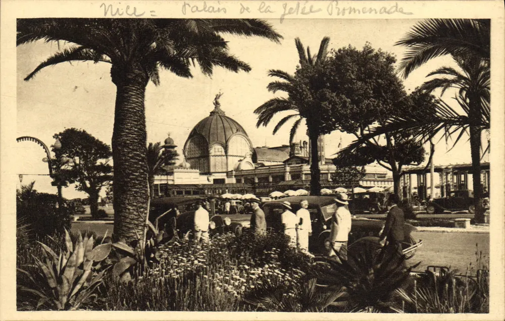 Nice — Palácio da Jetée Promenade — Édit. L. Gilliatta - Frente