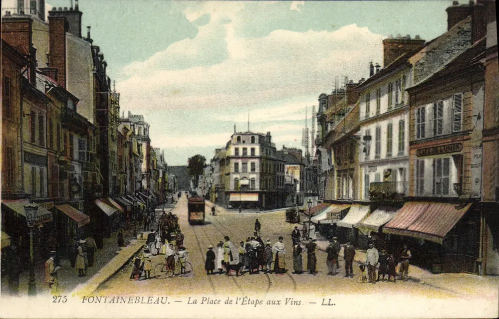 Fontainebleau — Die Weinplatz — LL. — n° 275 - Vorderseite