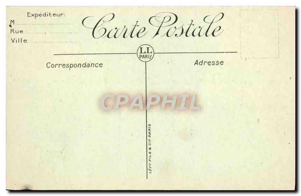 Biskra — Royal Hotel und Avenue de Lacroix — LL - Rückseite