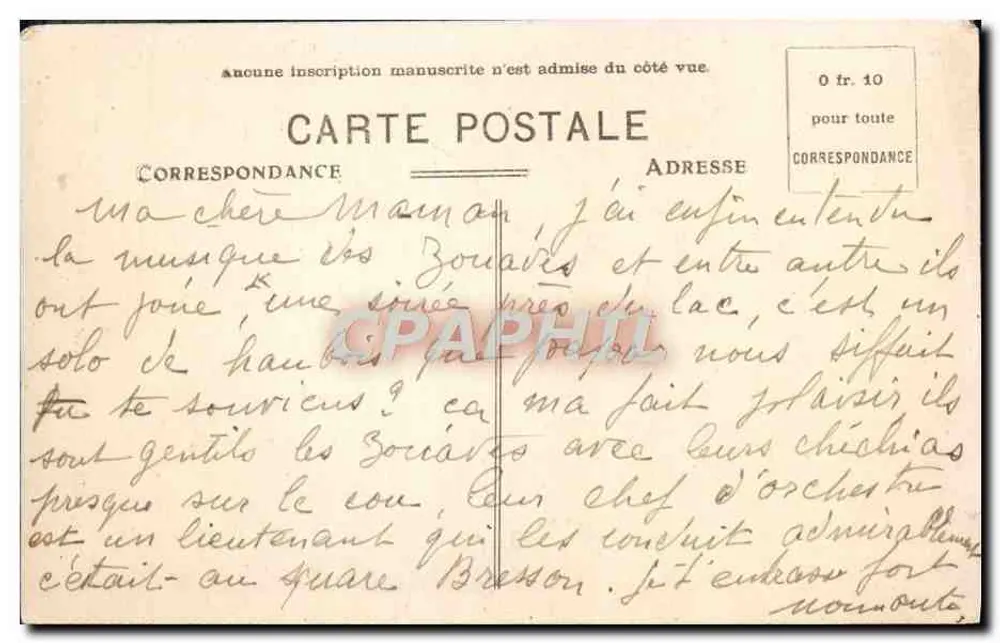 Alger — Jardins d'Essais — Cocotiers — Collection Idéale P. S. - Verso