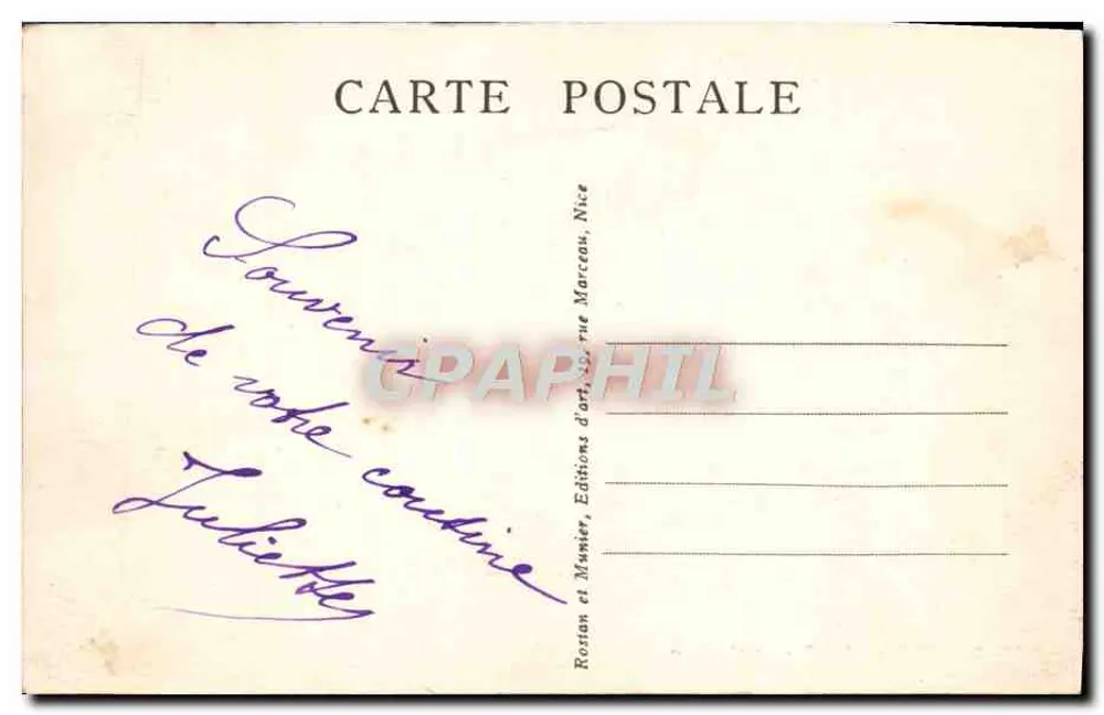 Monte-Carlo - Das Casino - Die Schmidt-Halle - RM - Rückseite