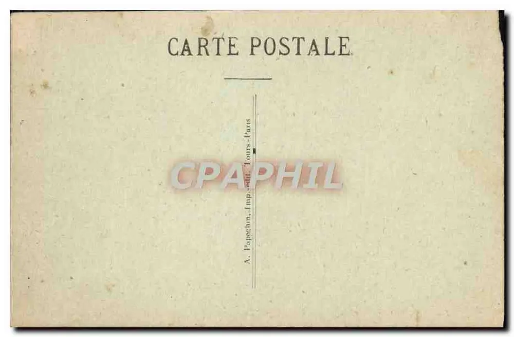 Paris — Oper und U-Bahnhof — A.P. — Das Opernhaus und der U-Bahnhof - Rückseite