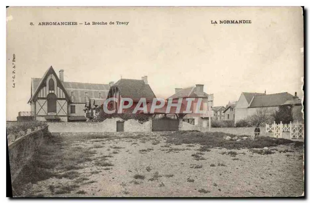 Arromanches — A Brecha de Tracy — A C.P.A. Payer - Frente