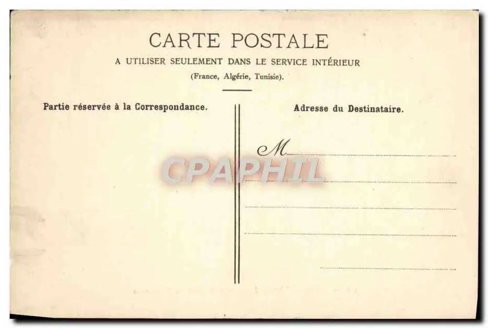 Wald von Fontainebleau — Aussichtspunkt Nemerosa — Verlag Saphor Nr. 426 - Rückseite