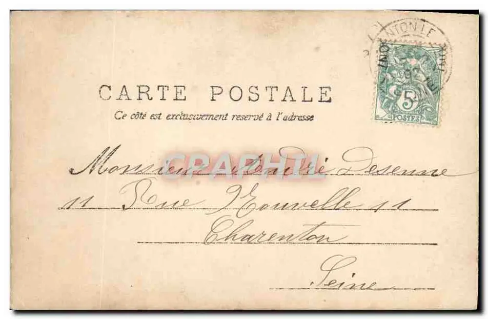 Crianças em traje otomano — Hum!... a refrescante liqueur! — A. N. Paris, n° 21 - Verso