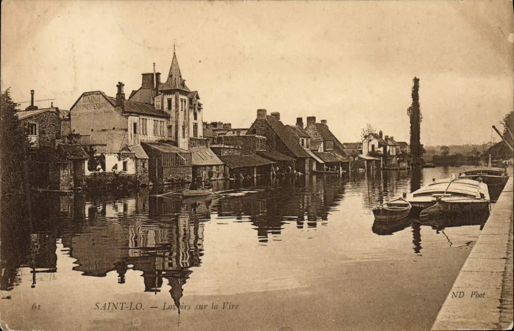 Lavaderos en la Vire — Saint-Lô — ND Phot - Anverso