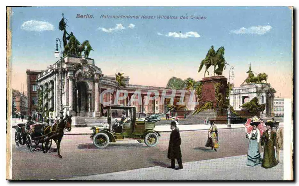 Berlin — Nationaldenkmal für Kaiser Wilhelm der Große — Verlag Max O'Brien & Co. Berlin, Nr. 316 - Vorderseite