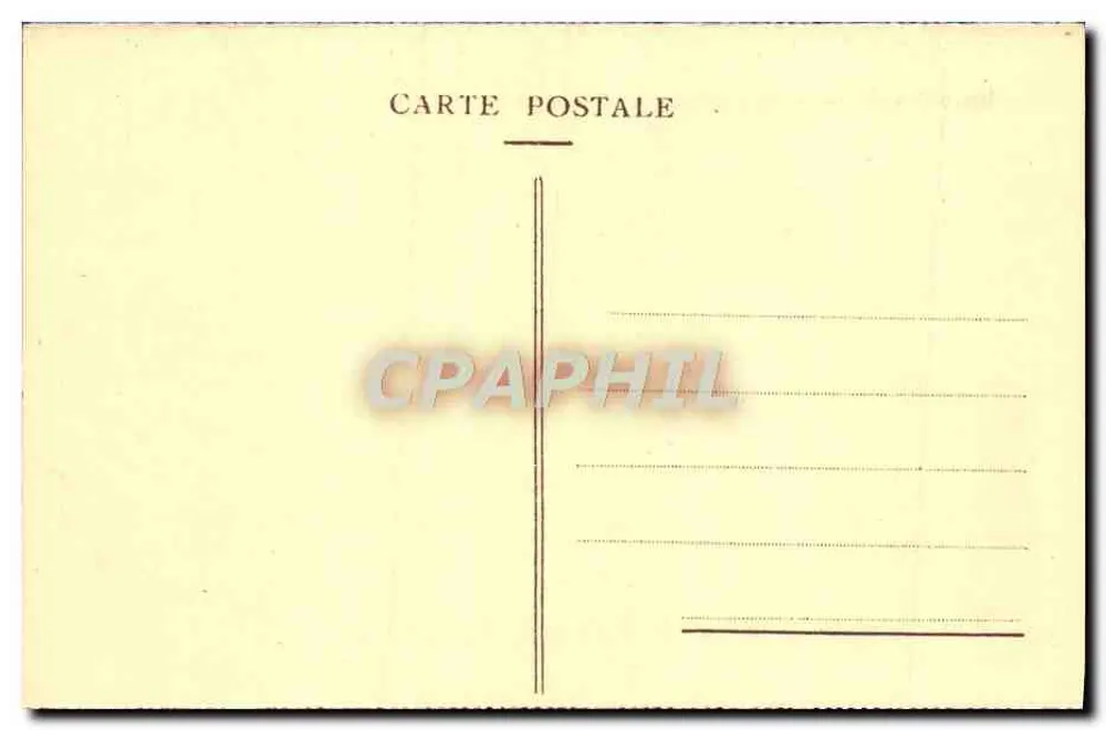 Bruxelas — Place Royale — editor anônimo - Verso