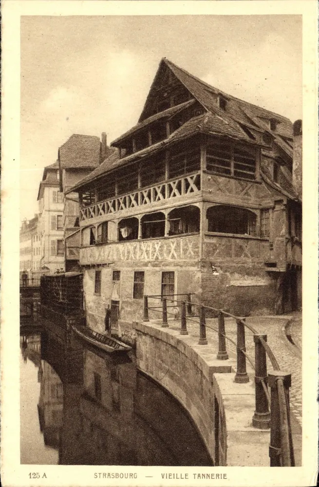 Strasbourg — Velha Tannery — editor Braun & Cie, Dornach - Frente