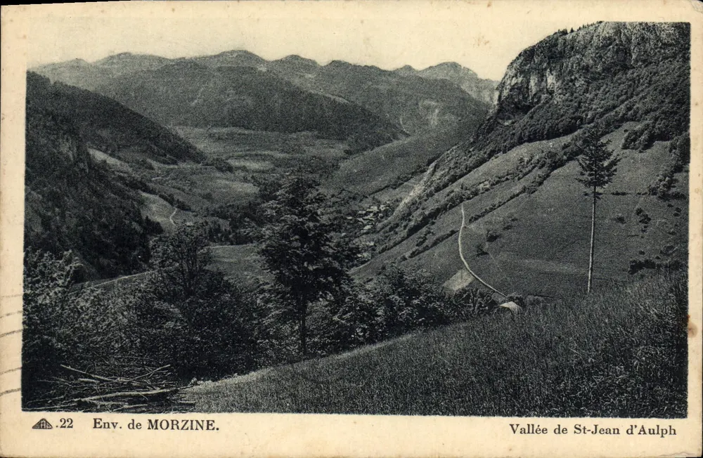 Omgeving van MORZINE — Vallei van St-Jean d'Aulph — C° van Artistieke Fotografen - Voorkant