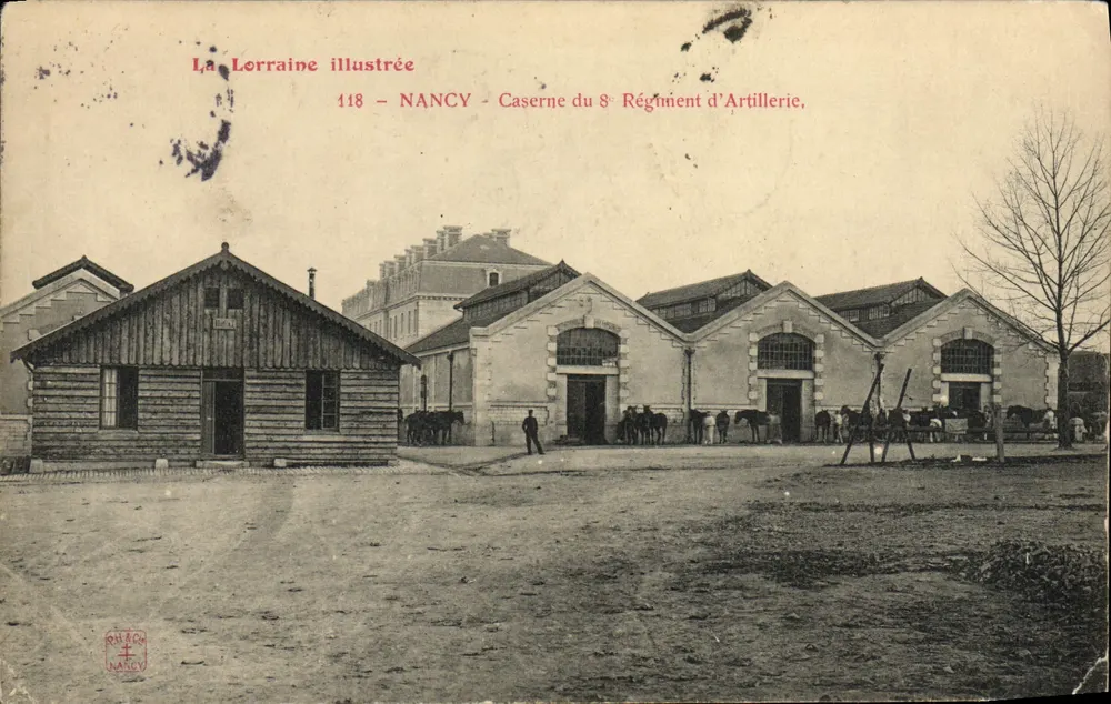NANCY — Kasernen des 8. Artillerieregiments — La Lorraine illustrée, n° 118 - Vorderseite