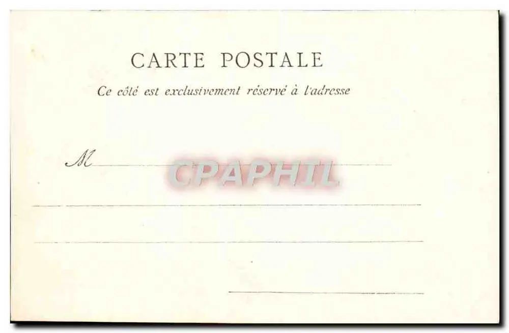 Regmalard — Hotel de Ville — A Bilhete postal antigo Paris 8 - Verso
