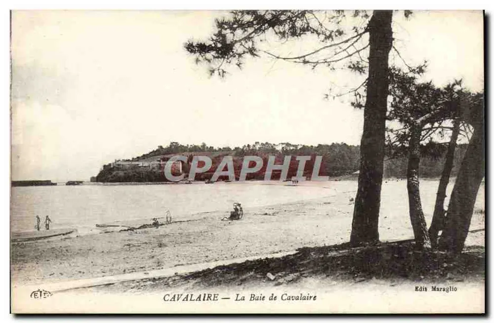Cavalaire — A Baía de Cavalaire — Edit Mareglia - Frente