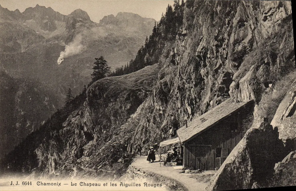 Chamonix — El Sombrero y las Aguillas Rojas — J.J. 6644 - Anverso