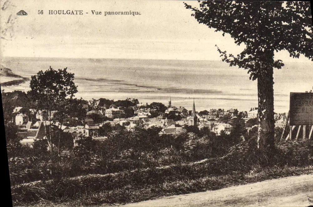 Houlgate - Widok panoramiczny — seria 56 - Awers