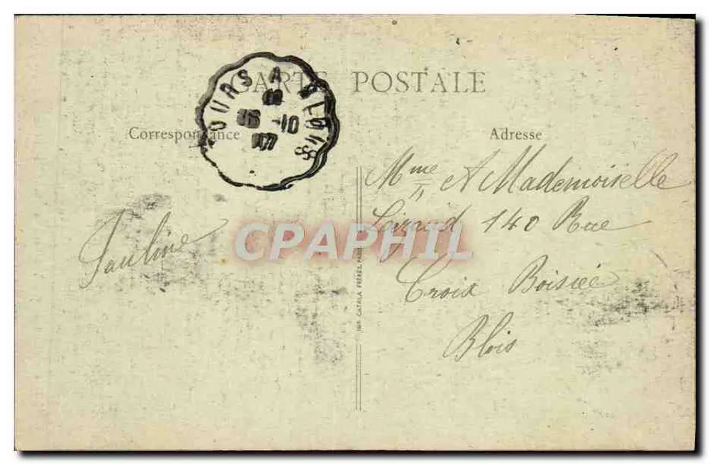 Cléry (Loiret) — Grabmal von Ludwig XI und Stuhl von Ludwig XIII — Passot, Verlag - Rückseite