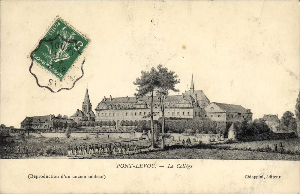 Pont-Levoy — O Colégio — Chiappini, editor - Frente