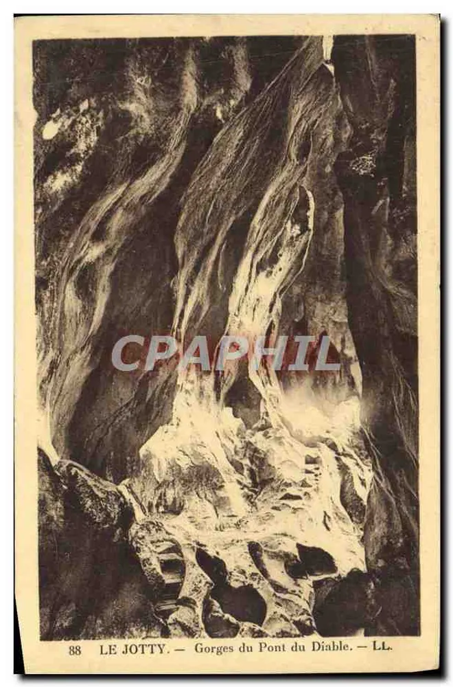 Le Jotty — Gorges do Pont do Diabo — LL. — Edição das Gorges do Pont do Diabo - Frente