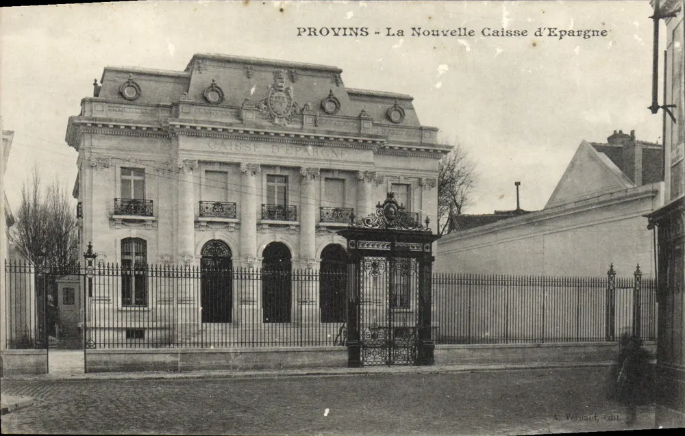 Provins - Die Neue Sparkasse — A. Vernaut, Verlag - Vorderseite