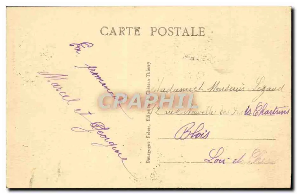 Chalons-sur-Marne (Marne) - El Ayuntamiento — Édith I. B. n°145 - Reverso