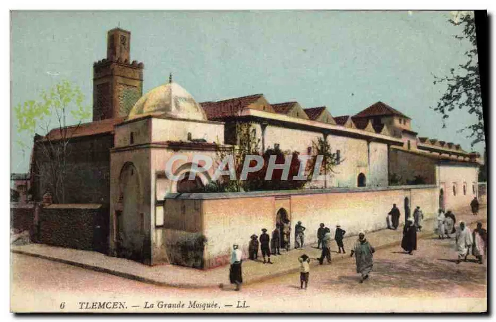 Tlemcen — A Grande Mesquita — LL. n°6 - Frente