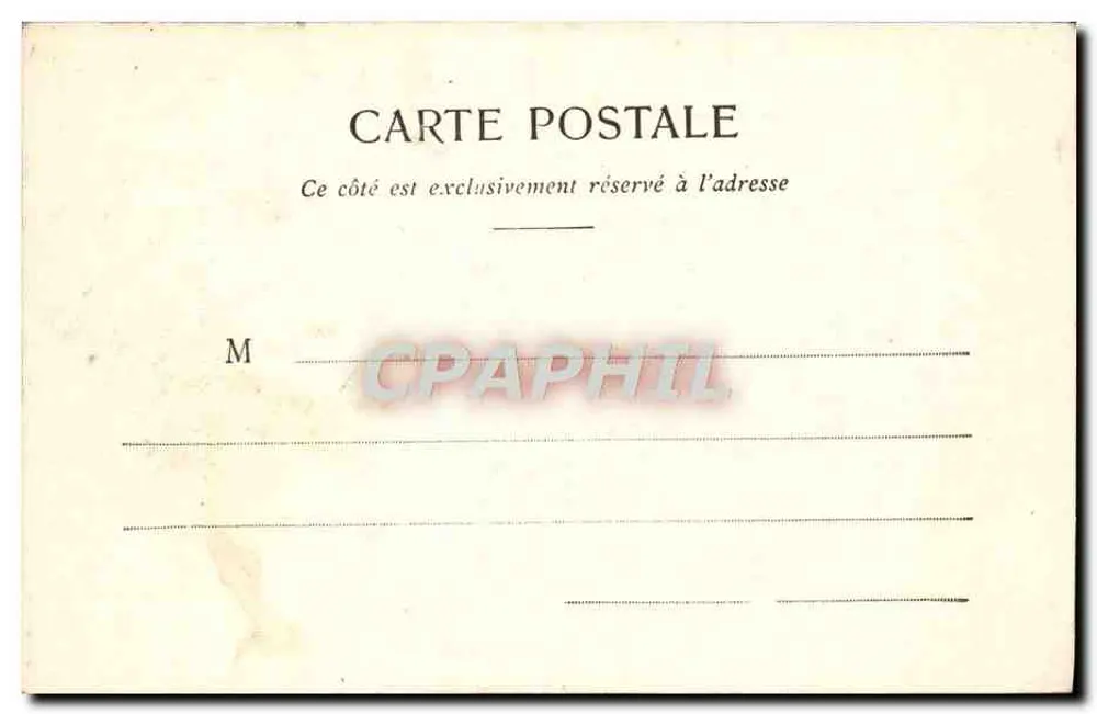 Provins — Vista das Fortificações — A. Vernant, editor - Verso