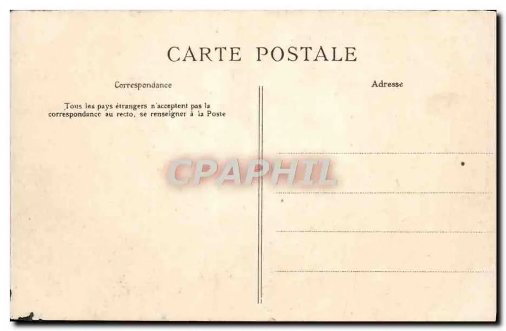 Paramé — Na Digue — G.F. — Costa da Esmeralda - Verso