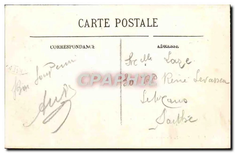 Paramé — A Grande Grève — LL - Verso