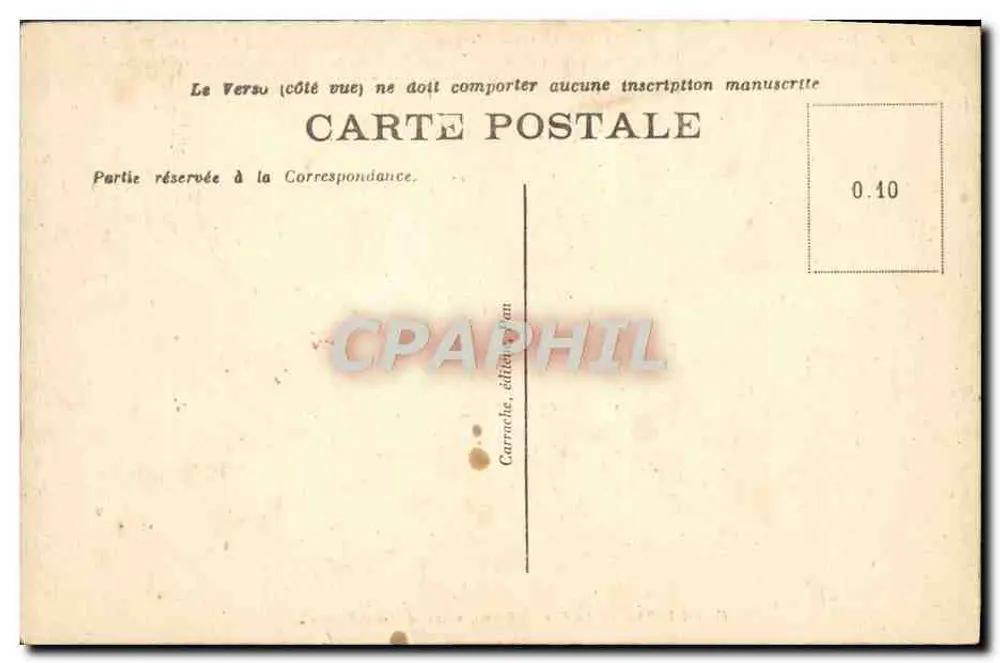 Le Fond d'Ossau, von der Place Royale aus gesehen — C. C. - 23. PAU - Rückseite