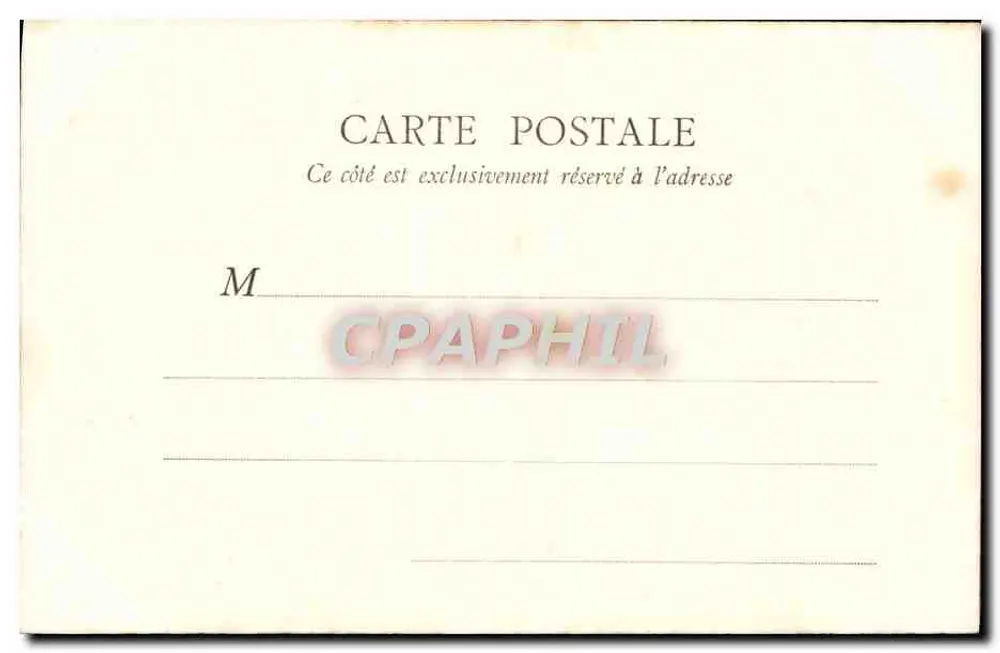Orléans — Museu Histórico — B. F. Paris, n°13 - Verso