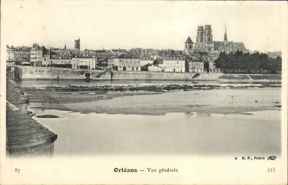 Orléans — Vista Geral — B. F., PARIS (I) - Frente