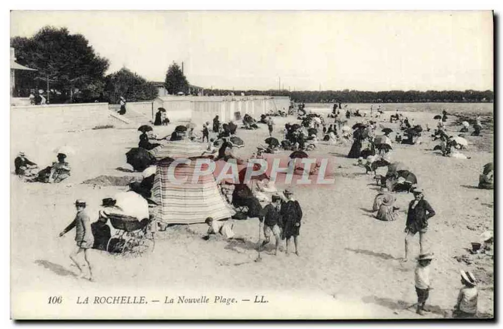 La Rochelle — A Nova Praia — LL. — N° 106 - Frente