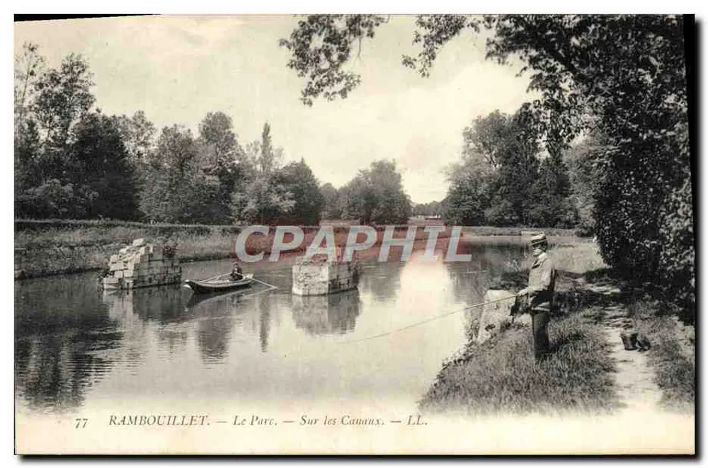 Rambouillet — Le Pare — Auf den Kanälen — LL. - Vorderseite